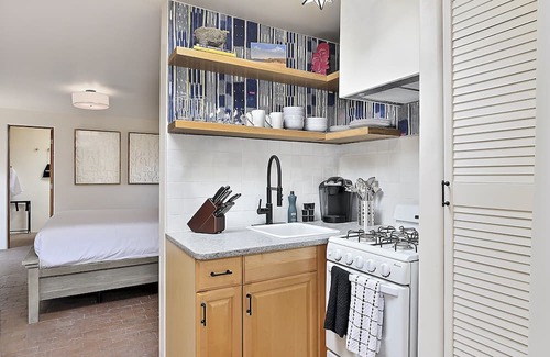 Downtown Santa Fe Bed & Breakfast | Dos Hermanas Casita 4 & 5 | Sleeps 8 | Downtown