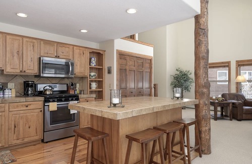 Pole Creek House | 208 Fireweed 15A Creek-Side Mountain Townhouse with Hot Tub