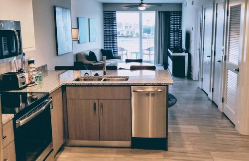 Treasure Island Condo | Dog Friendly condo with Bay Views located across the street from the Beach!
