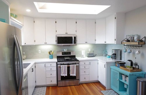Carlsbad Village Cottage | Sea Glass Cottage in Village - 10 Min Walk to Beach