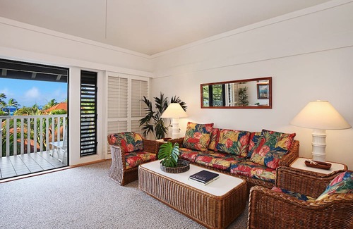 Poipu Condo | Kiahuna Plantation Resort Partial Ocean View, #249