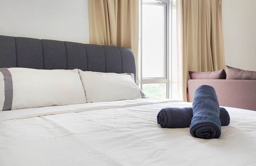 Tebrau Condo | Simple-4pax-Mount Austin-Ikea/Jusco/Golf/Netflix/Lvl 10