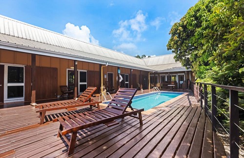 Caribbean Way House | Tropical beachfront getaway with private pool, ocean views & enclosed yard