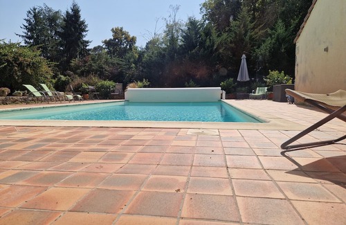 Ambrus House | Quiet family cottage with swimming pool, horse view