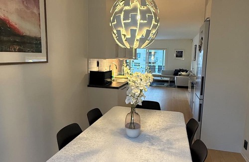 Fornebu Apartment | Delightful 2-bedroom apartment next to sea at Fornebu
