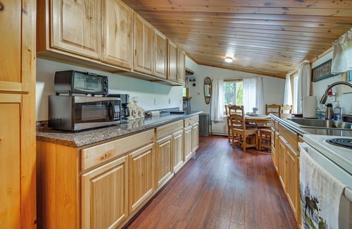 Magalloway Plantation Cabin | Deck + Fire Pit: Nature Lover's Retreat in Maine!