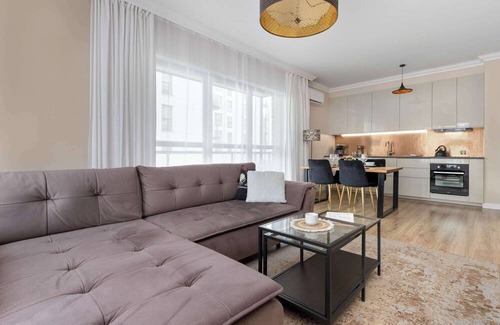 Zaspa Apartment | Grudziądzka 6A Gdańsk | Large Apartment with Gym, Parking and Air Conditioning