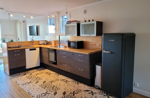 Saint-Valery-sur-Somme Apartment | Panoramic view and terrace over the Baie de Somme