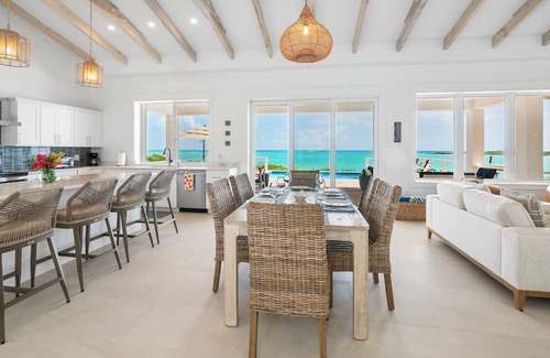 Great Exuma Villa | BRAND NEW - Stunning Water Views, Pool & Pickleball Court, Prime Location!