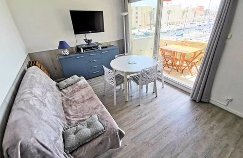 Leucate Apartment | Residence Le Canigou - Large studio 4 beds PORT LEUCATE