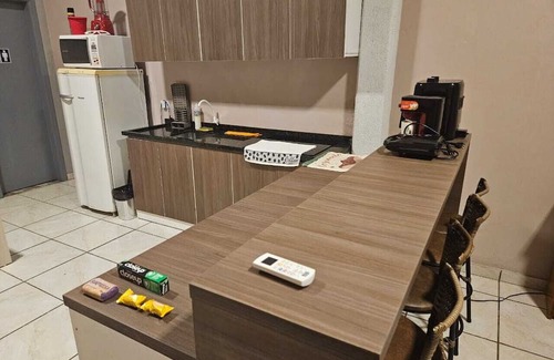 Gravatai Apartment | Studio with balcony, 500m from city hall.
