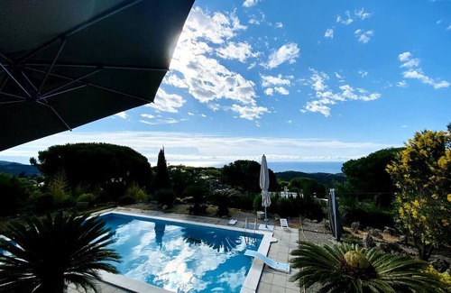 Arenys de Munt Villa | Intimate Family Villa with big private pool & panoramic sea view