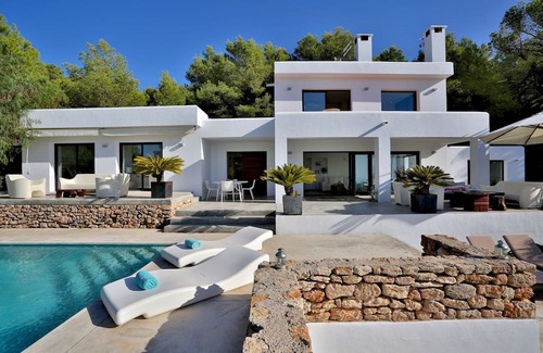 Sant Josep de sa Talaia Villa | My Rental Homes - Villa Joya with private pool and sea view