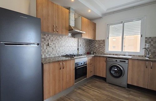 Tunis Apartment | Chic 1-bedroom apartment with AC, WiFi in amazing Tunis
