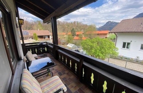 Brannenburg Apartment | Charming 2-room apartment with balcony and mountain view