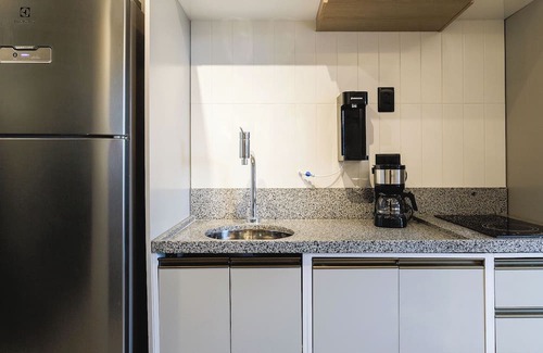 Santo Amaro Apartment | Your studio well located in SP! |Vacancy| Air |Wifi| Subway |Consulate| Cinema