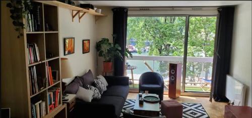 La Villette House | Chambre avec vue sur le bassin de la Villette