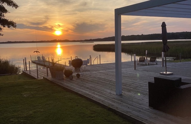Boende vid Ringsjöns Strand. Ludvigsborg