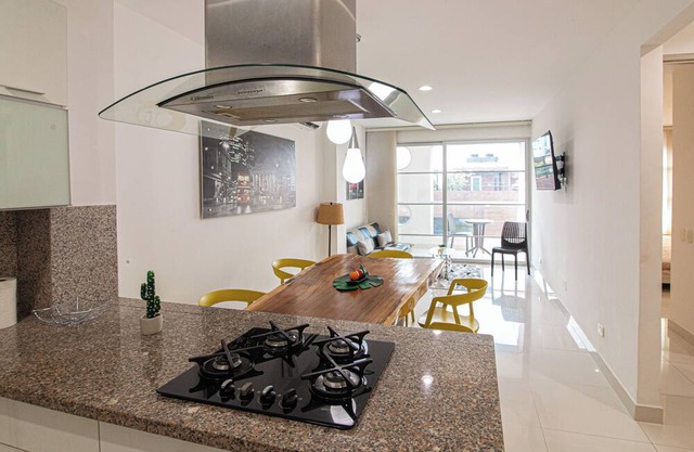 Guest Friendly 2-bedroom 2BA Apartment in brilliant Cartagena with AC, WiFi