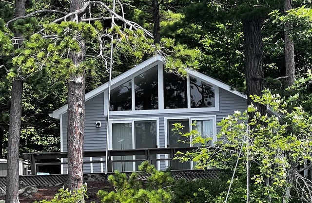 Wonderful cabin lakefront in Alton