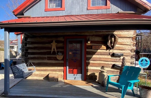 The Cabin at 112 Main Street Augusta: Rustic River Retreat