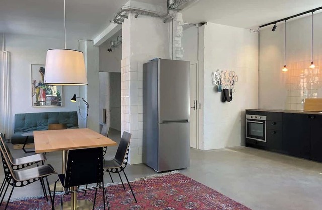 Unique Industrial Apartment