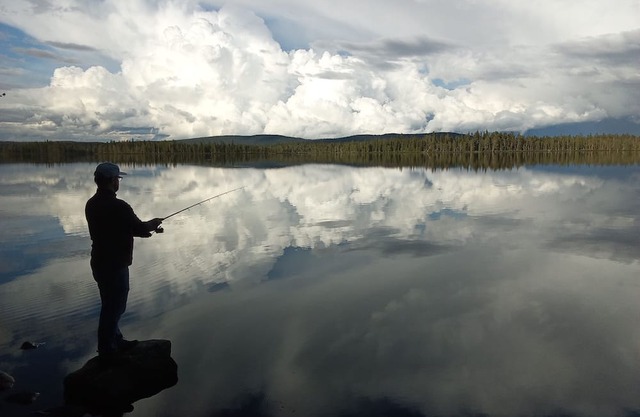 Private lakeside cabin next to the fjells