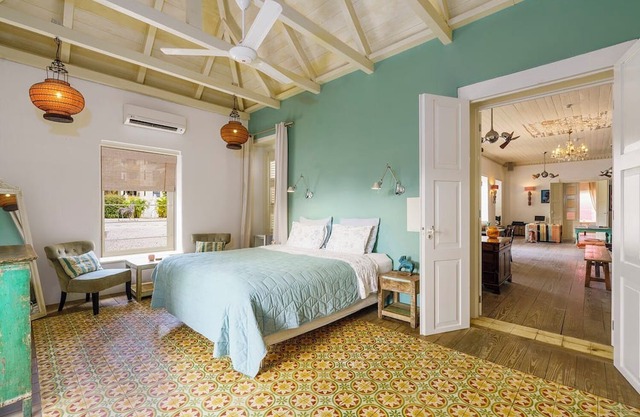 Family Suite with 1 Kingsize Bed and 2 Single Beds at Villa Tokara