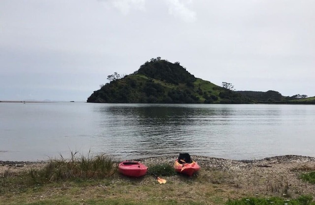 Absolute beachfront at Pataua South