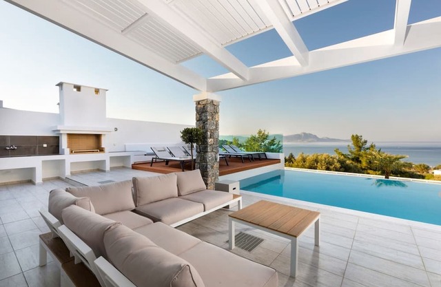 Alluring Rhodes Villa | Villa Lindia | 3 Bedrooms | Private Pool | Lovely Furnished Terrace | Shaded Outdoor Dining Area | Prime Location | Lindos