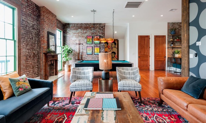 East Riverside Apartment | Bohemian Party Loft Off Magazine Street