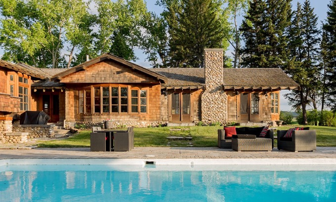 Calgary Other | Rocky Mountain Ranch House with Pool or Hot Tub