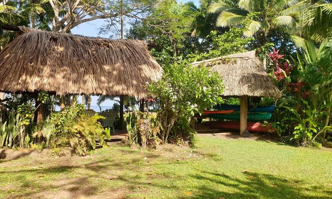 Savusavu Cabin | Beachfront vacation cottage, Tropical Splendor