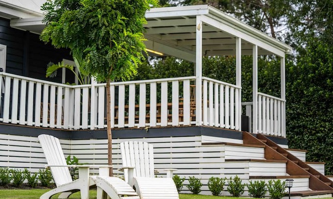 Pitt Town Bottoms Cabin | hawkesbury river hamptons style farm house