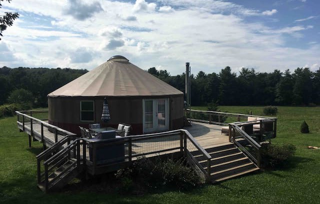 Court House Other | Enchanting Floyd Yurt near Blue Ridge Parkway