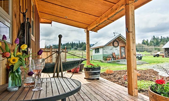 Sequim Cabin | Historic Brueckner Farm in Sequim 15 Min to Beach!
