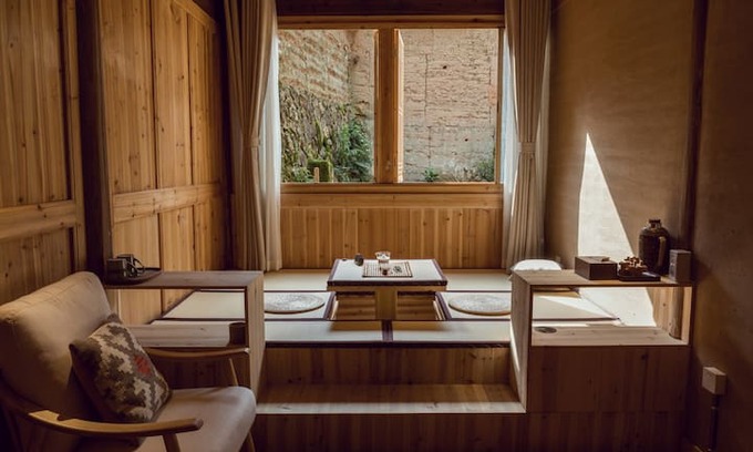 Lishui House | 丽水松阳 三都乡 原乡上田 智慧园 独栋 家庭房 榻榻米 有露台茶室书房客厅 近杨家堂 酉田