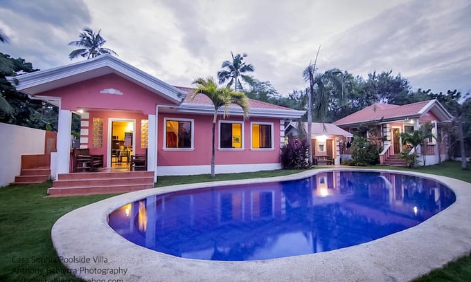 Danao Villa | Casa Sophia Amazing Poolside Home Near Alona Beach