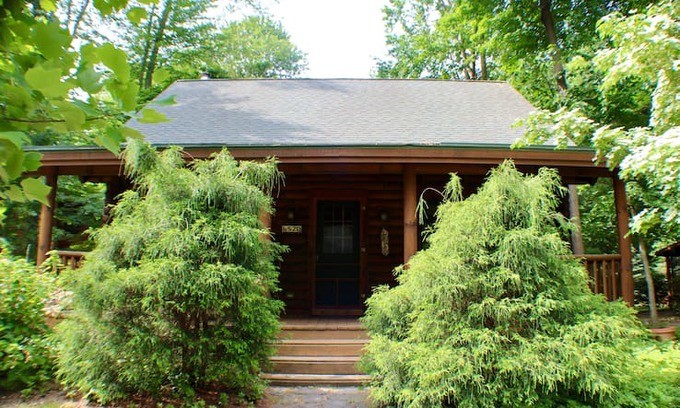 Saugatuck Cabin | Little Star Cabin - Luxury Log Cabin