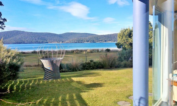 Adventure Bay House | Blue Poles at Adventure Bay