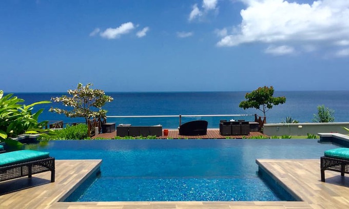 Borinquen House | 6 bdrm Ocean Front House Villa Carambola