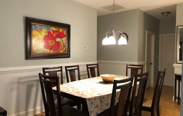 Cary House | Delightful private two bedroom walkout basement.