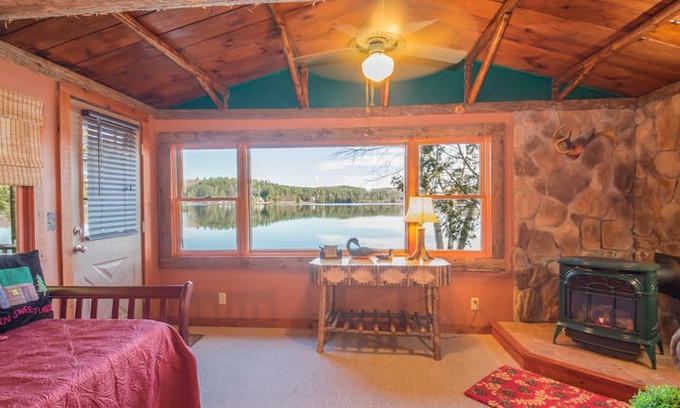 Saranac Lake Cabin | All Season Loon Cabin on Lake Colby, Saranac Lake