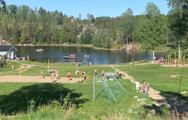 Enebakk Cabin | Nydelig hytte i populære Lyseren Strandpark