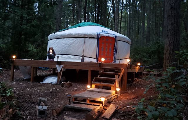 Vashon Island Other | Vashon Island Yurt in the woods