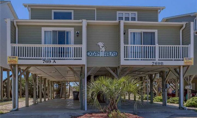 Holden Beach House | Ocean Palms 769 OBW, Unit A