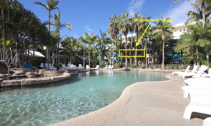 Mermaid Beach Apartment | Diamond Beach Resort, Pool View, Family Fun! #129