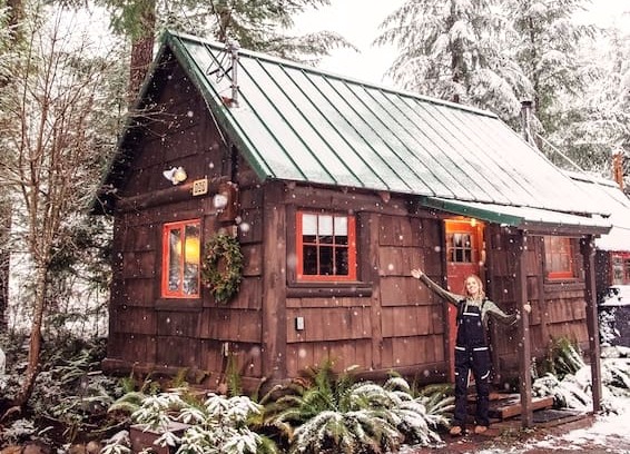 Packwood Cabin | The Ohana Hot Springs Cabin at Mt. Rainier