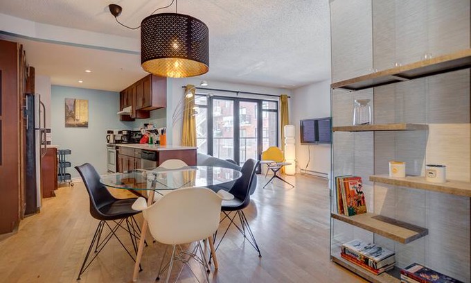 Ville-Marie Apartment | Pied-a-terre Chic - Vieux-Port Montréal