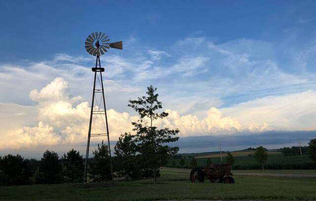 Madison County House | Windmill Cottage on peaceful Madison County farm